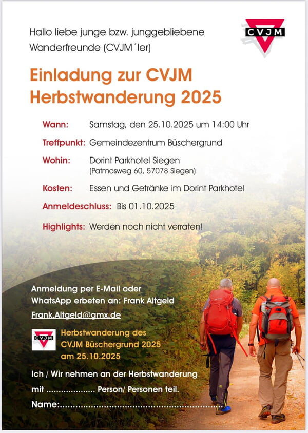 Herbstwanderung 2025